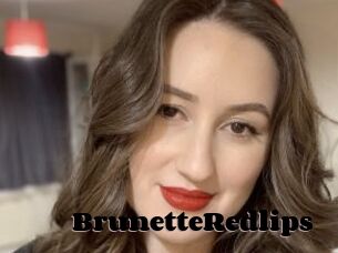 BrunetteRedlips
