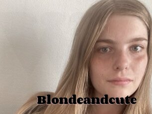 Blondeandcute