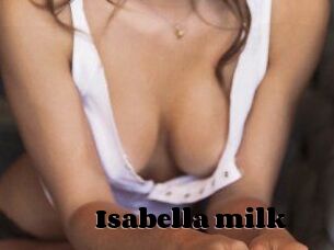 Isabella_milk