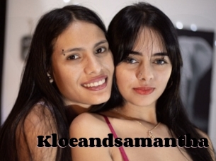Kloeandsamantha