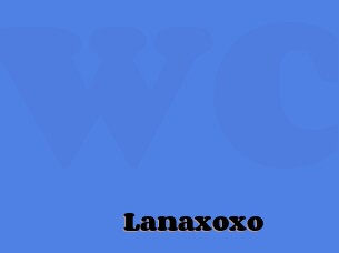 Lanaxoxo
