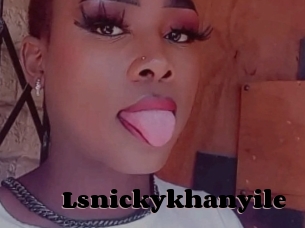 Lsnickykhanyile