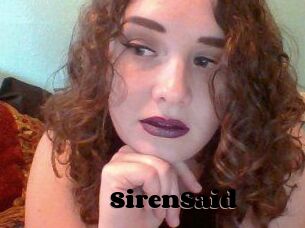 SirenSaid